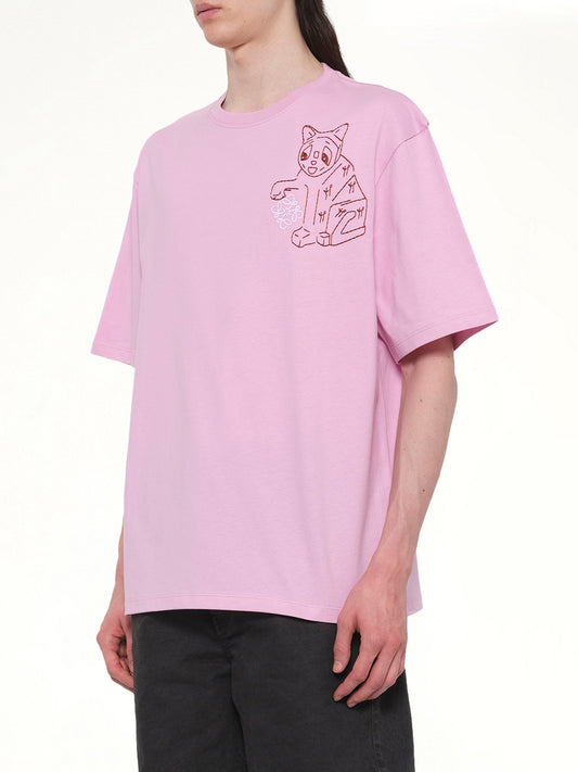 LOEWE Louis Wain Loose Fit T-Shirt (Pink)