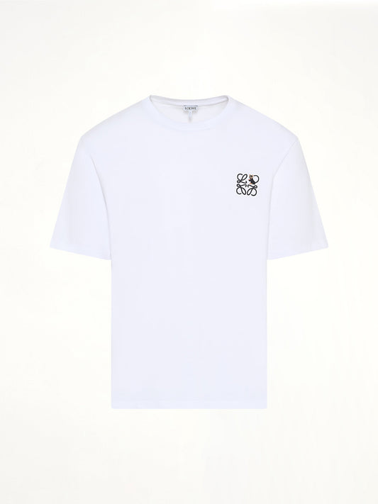 LOEWE Anagram Cat T-Shirt (White)