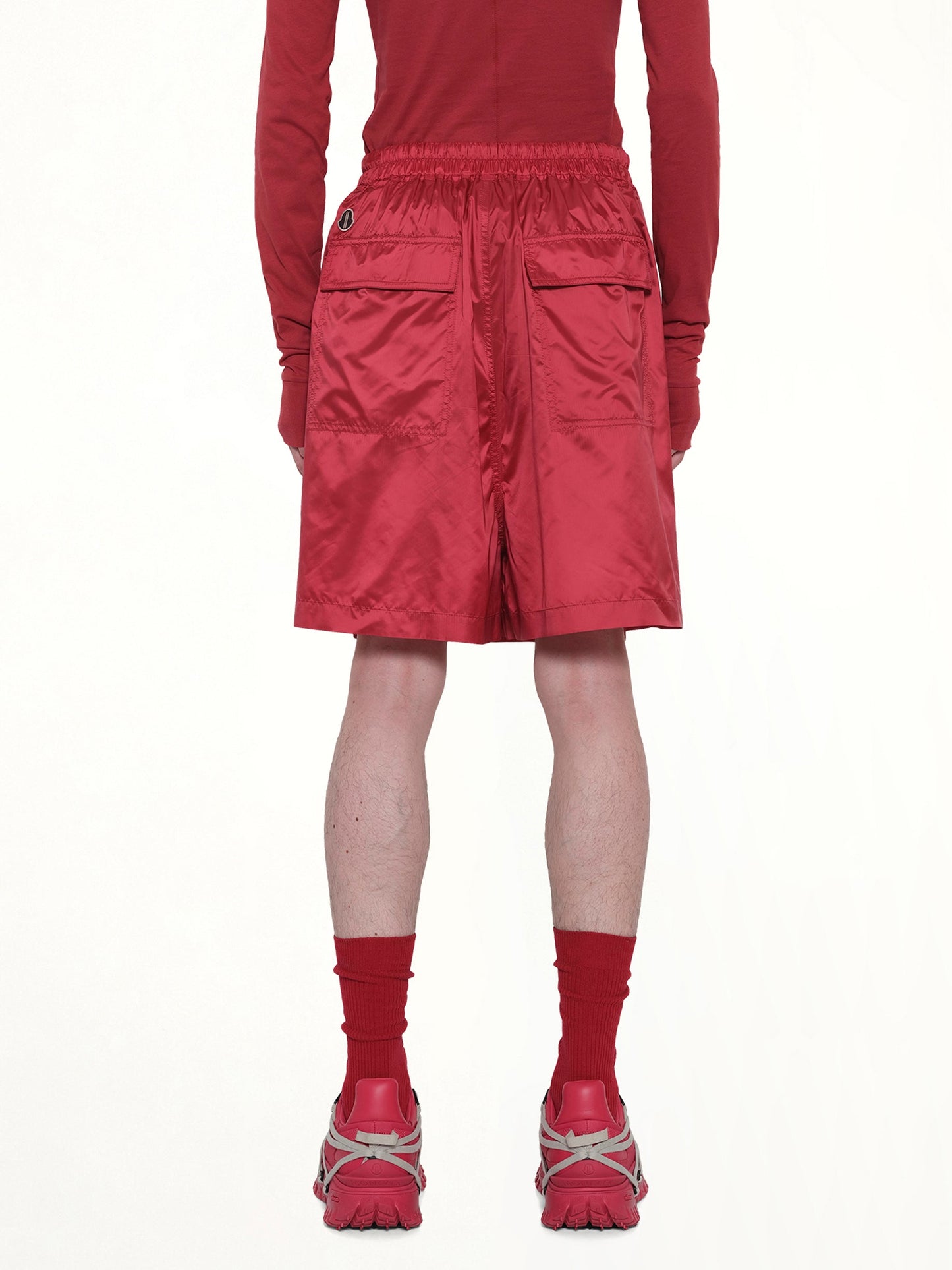 Rick Owens x Moncler Kiltshorts (Carnelian)