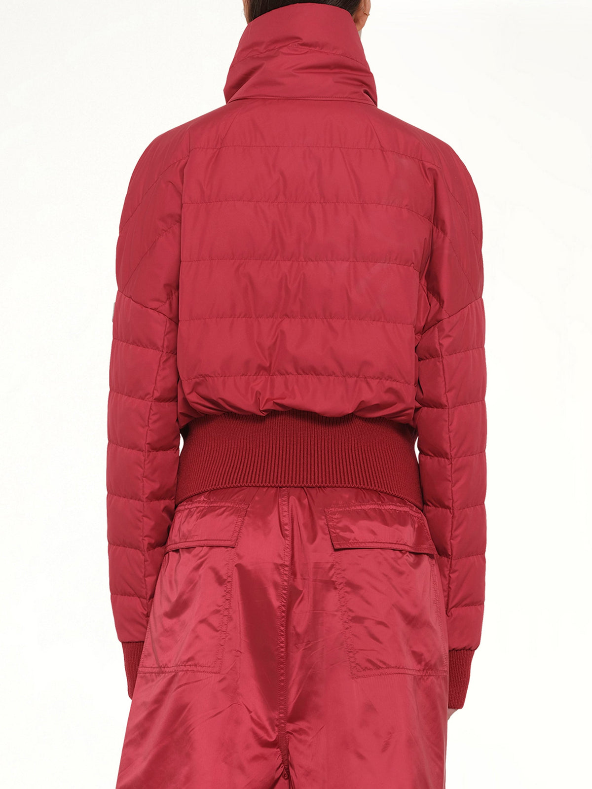 Rick Owens x Moncler Cropped Jacket (Carnelian)