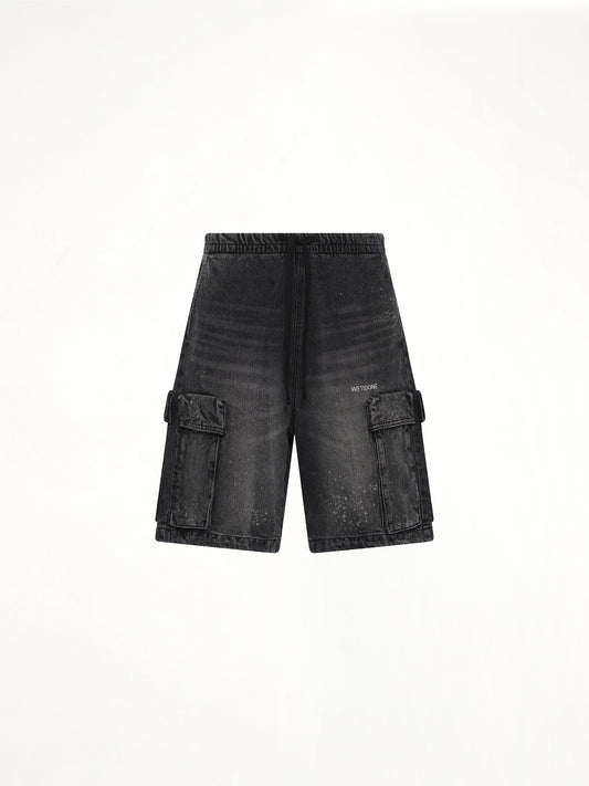 WE11DONE Pocket Shorts (Black)