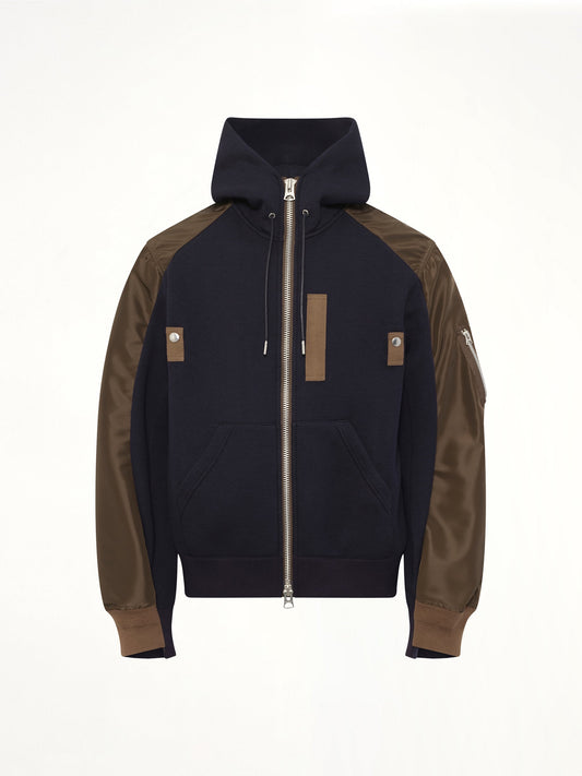 SACAI Sponge Sweat Hoodie (Navy)