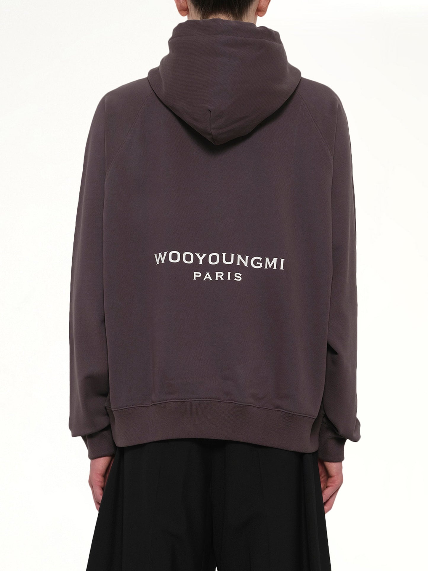 WOOYOUNGMI WYM Patch Hoodie (Grey)