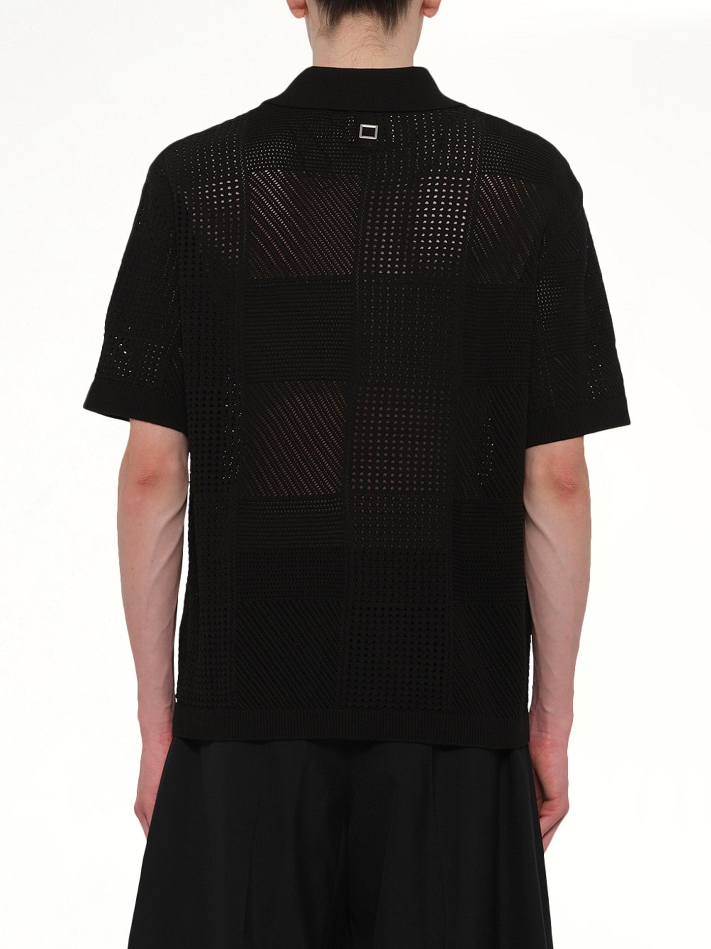 WOOYOUNGMI Knitted Shirt (Black)