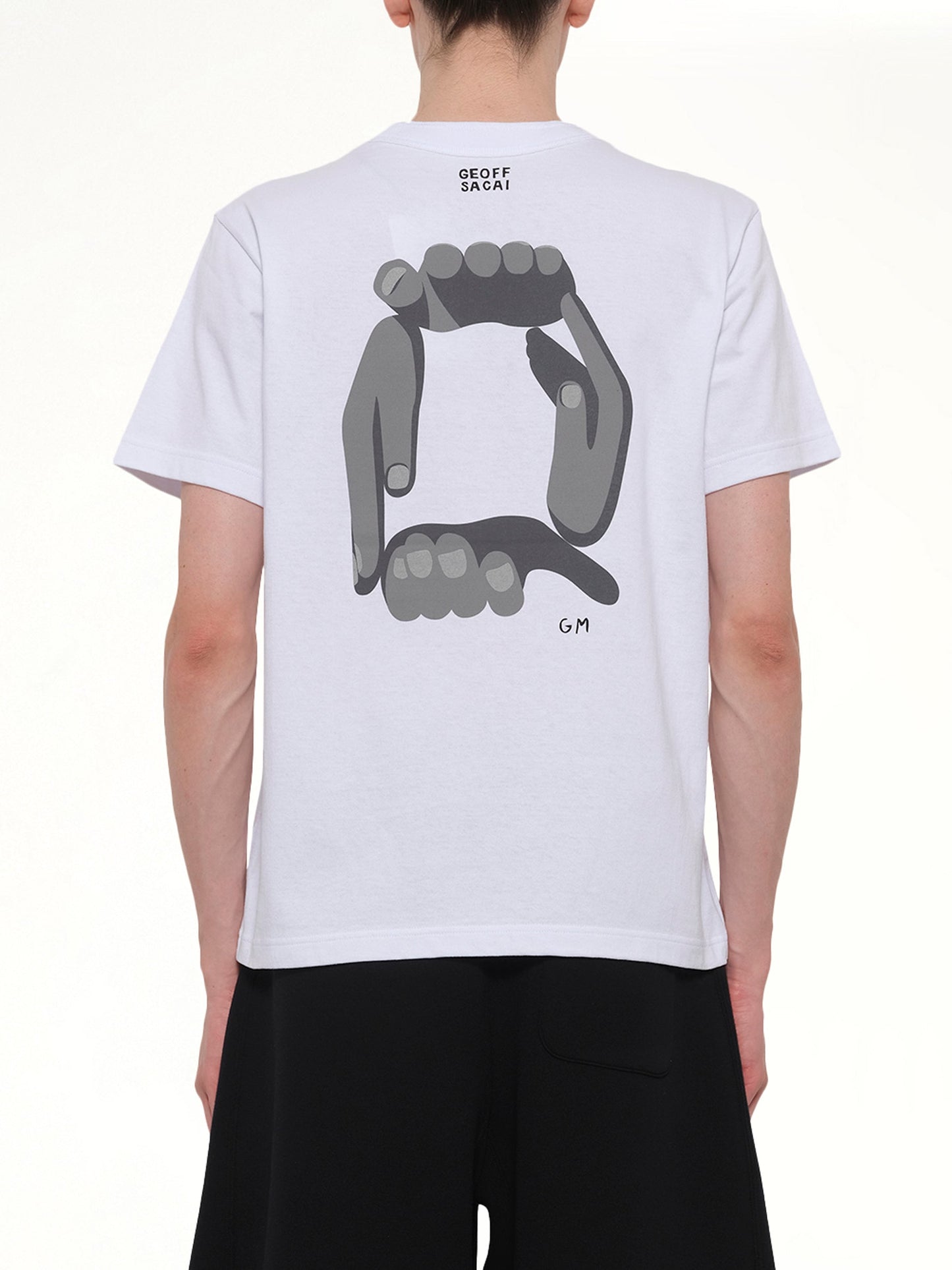Geoff Sacai Print T-Shirt (White)