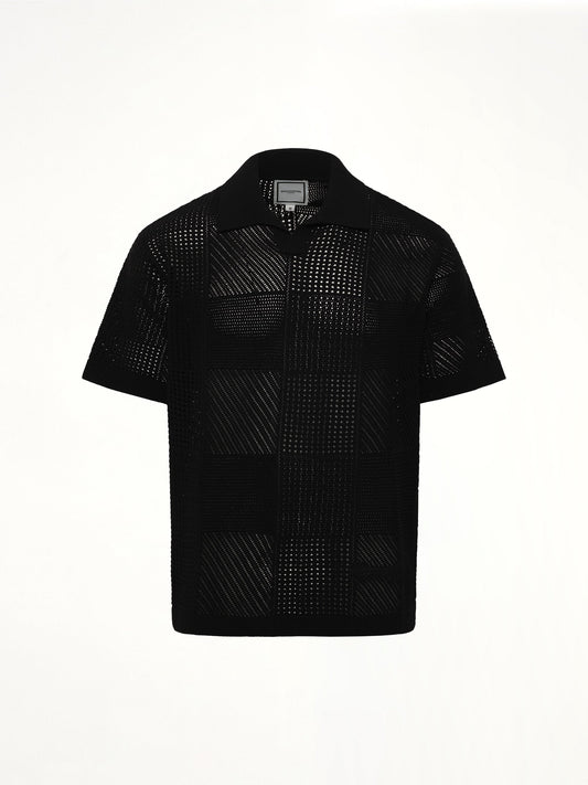 WOOYOUNGMI Knitted Shirt (Black)