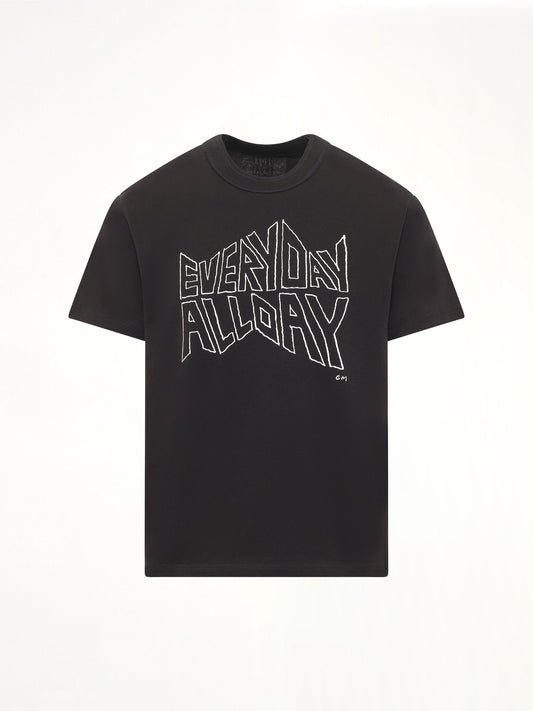 Geoff Sacai Print T-Shirt (Black)