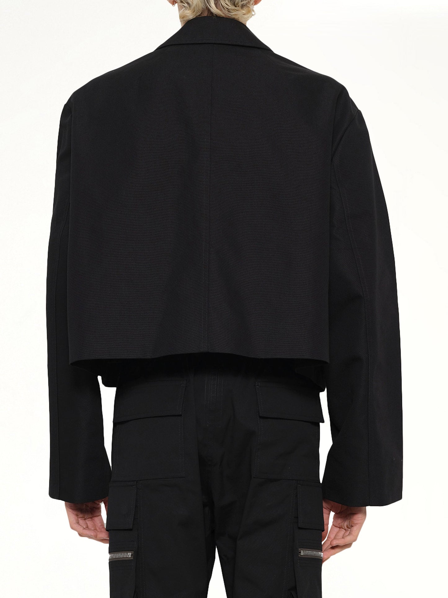 RICK OWENS Heizer Mac Jacket (Black)