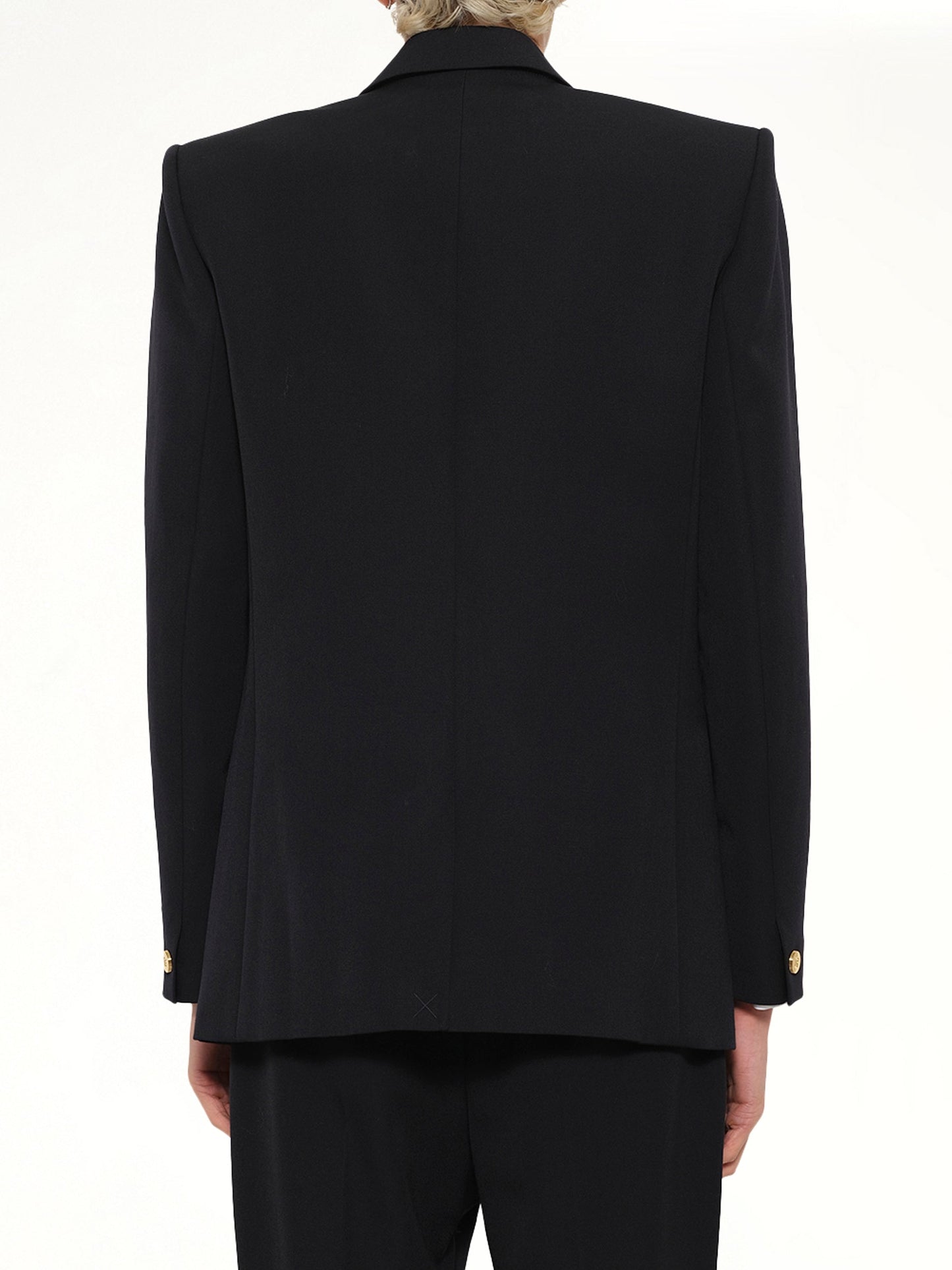 BALMAIN 1 BTN GDP Jacket (Black)