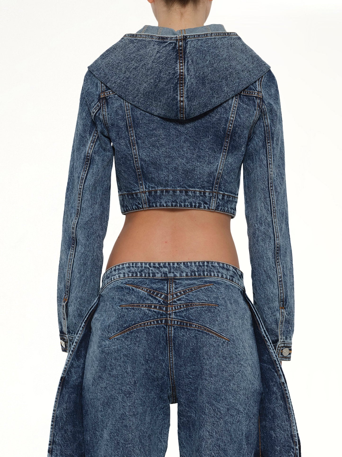 ALAIA Hooded Jacket (Blue)