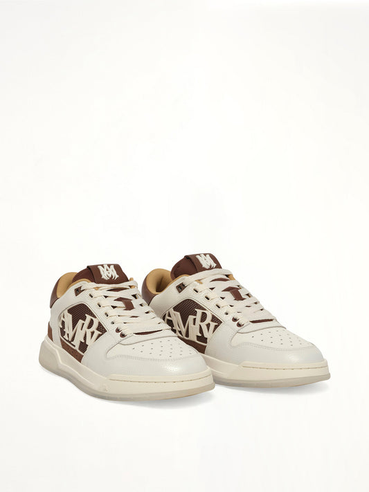 AMIRI Pebbled Classic Low Sneaker (Brown)