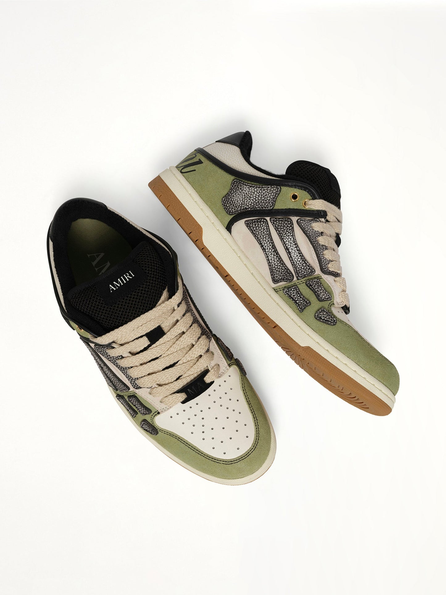 AMIRI XL Skel Top Low Sneaker (Green)