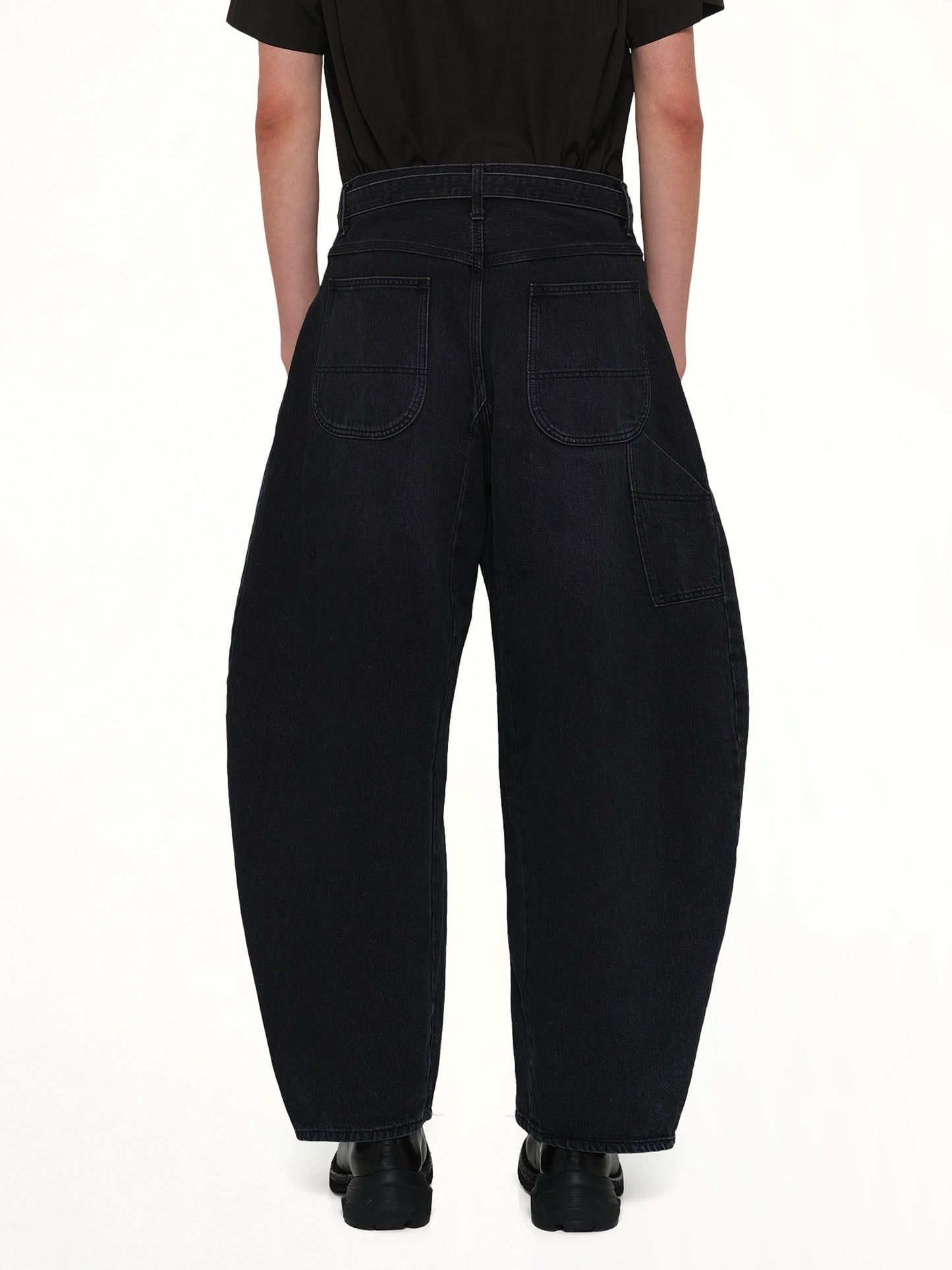 SACAI Denim Pants (Black)