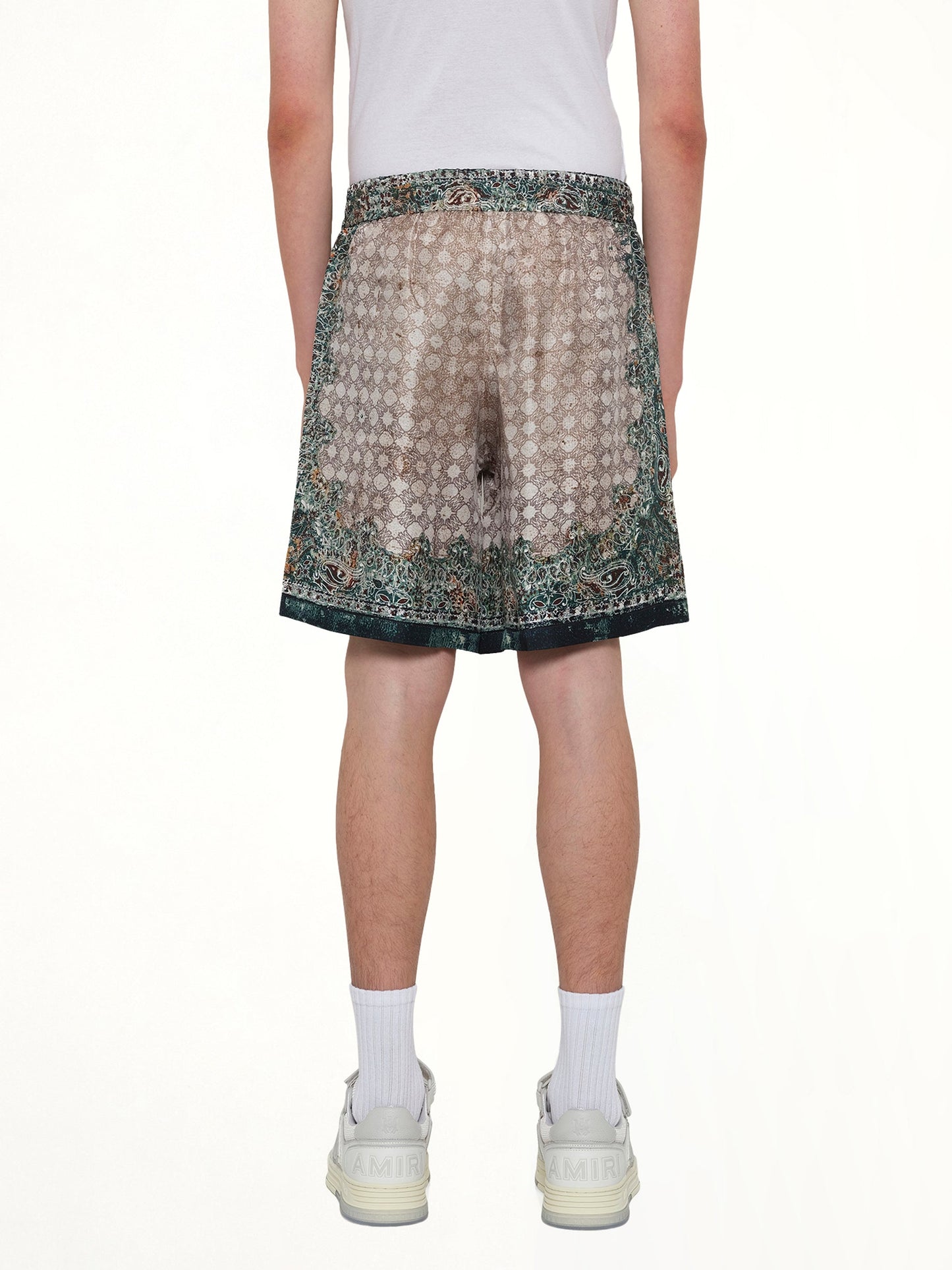AMIRI Bandana Shorts (Green)