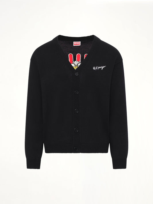 Kenzo Wild Tiger Cardigan (Black)