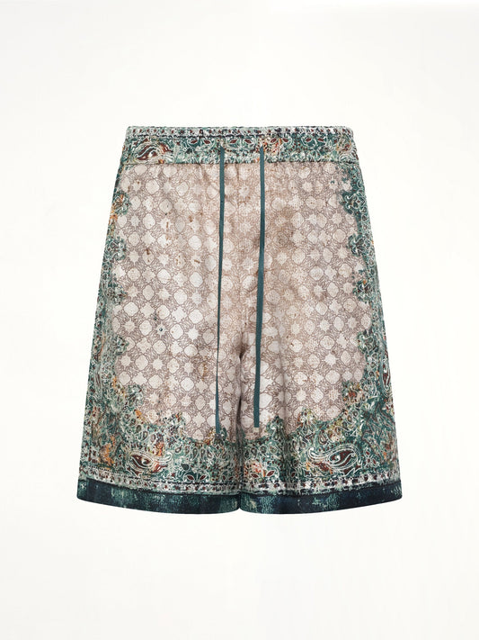 AMIRI Bandana Shorts (Green)