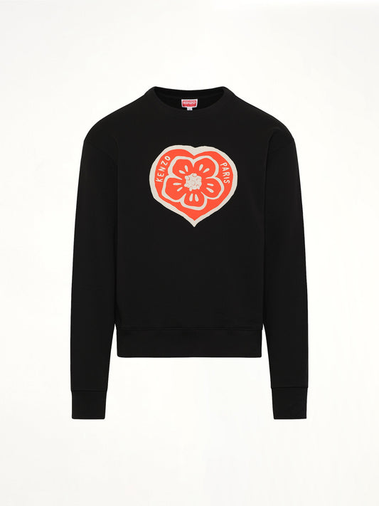 Kenzo Boke Heart Classic Sweatshirt (Black)