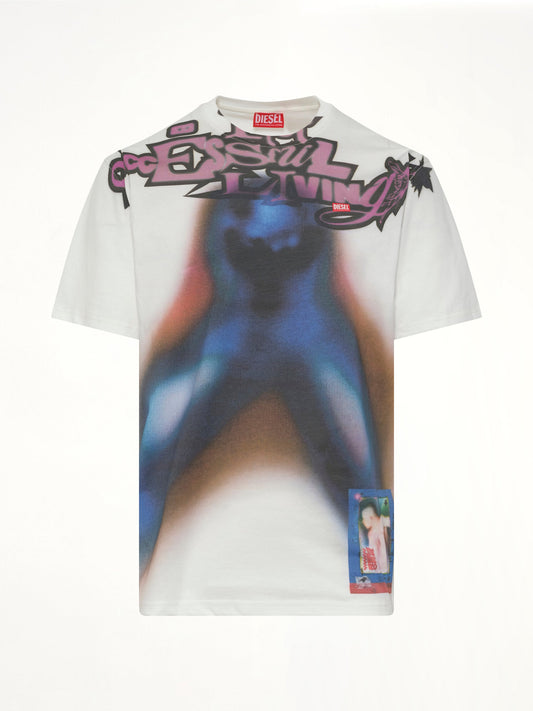 DIESEL T-BOXT-V13 T-Shirt (White)