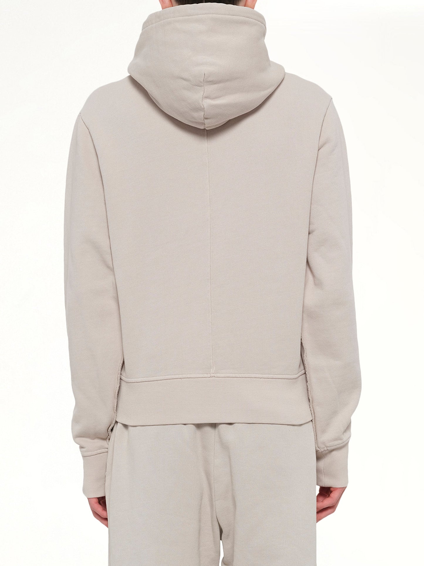 ENTIRE STUDIOS Slim Zip Up (White)
