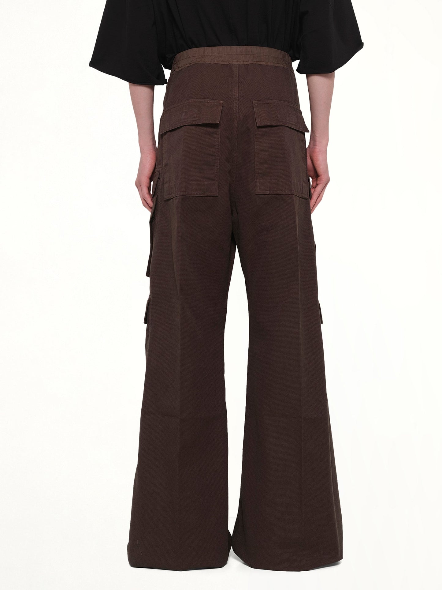 RICK OWENS DRKSHDW Double Cargo Jumbo Bela (Brown)
