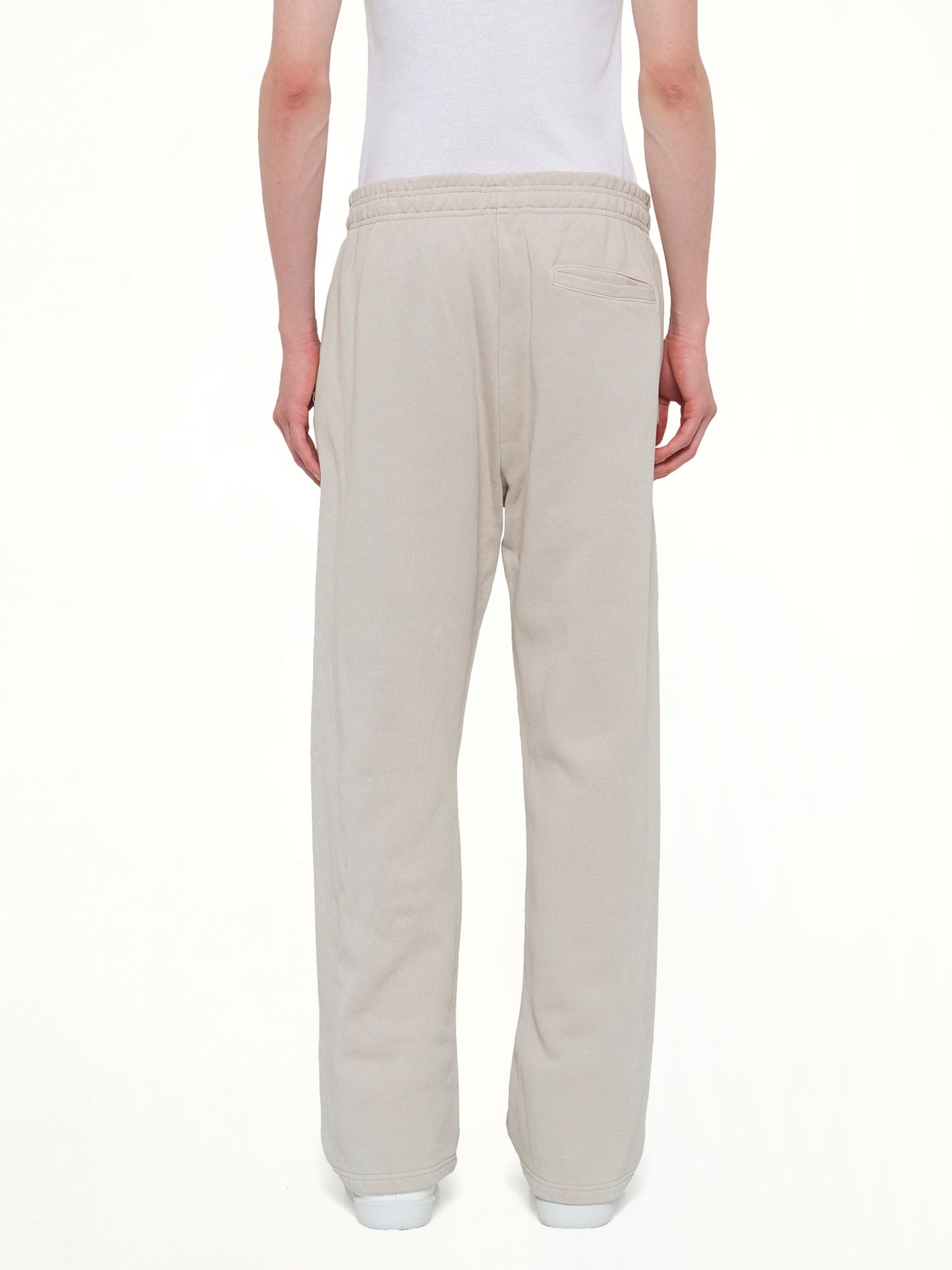 ENTIRE STUDIOS Straight Leg Sweatpant (White)