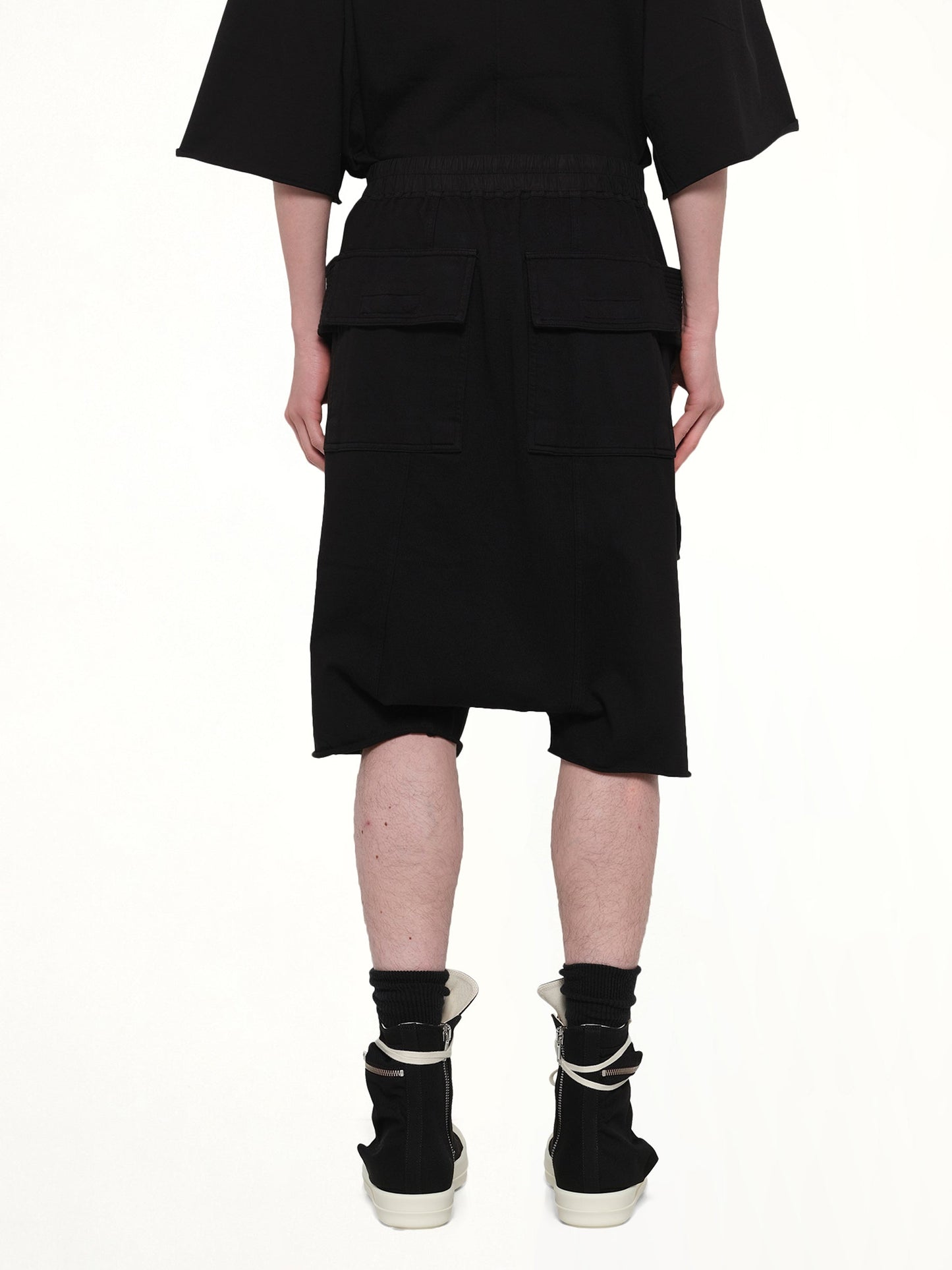 RICK OWENS DRKSHDW Creatch Cargo Pods (Black)