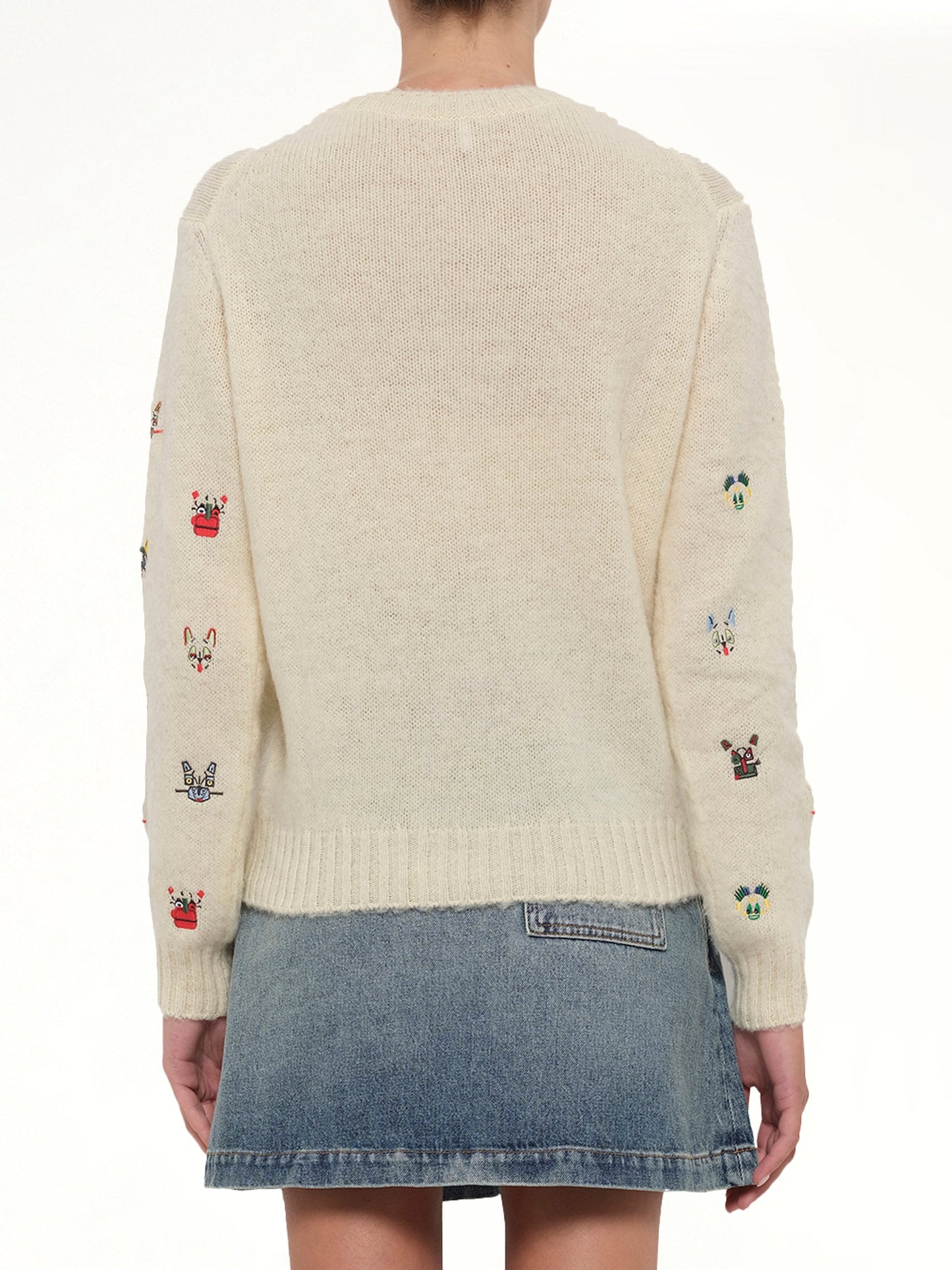 LOEWE Louis Wain Sweater (White)