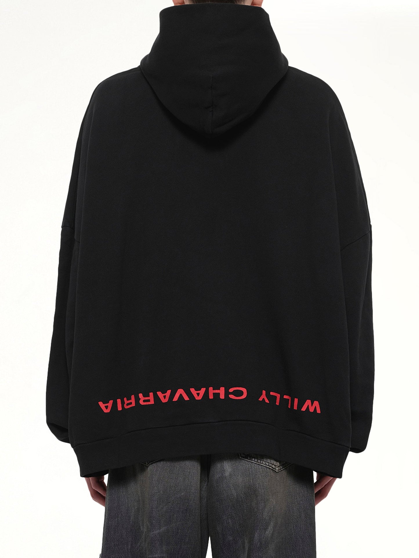 WILLY CHAVARRIA Welcome To America Hooligan Hoodie (Black)