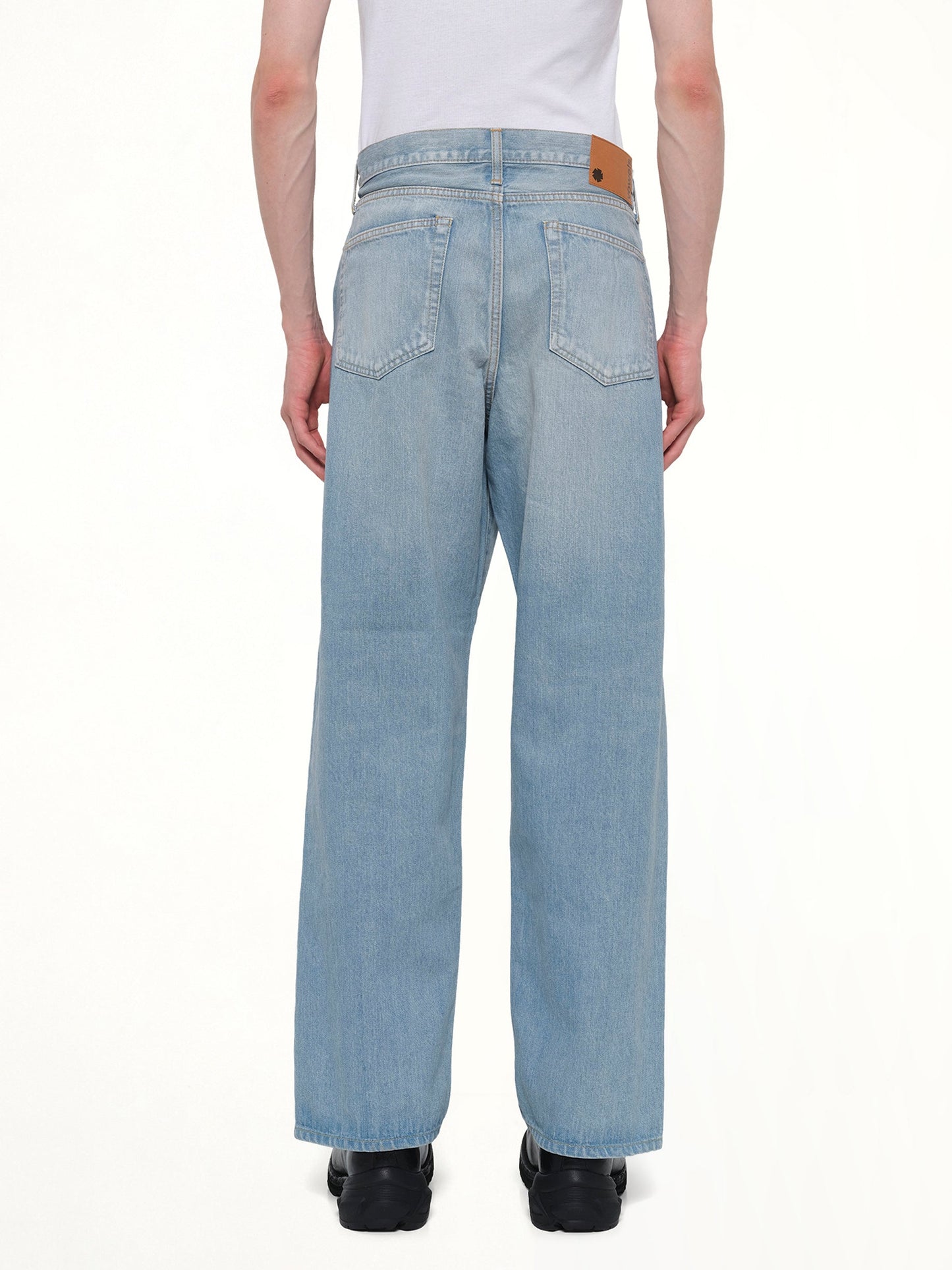 VOWELS Baggy Fit Denim (Blue)