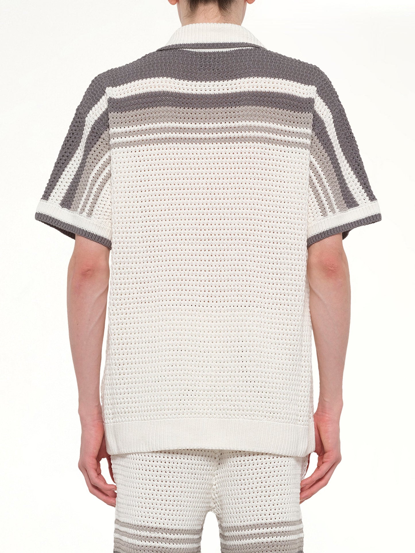 CASABLANCA Crochet Shirt (White)