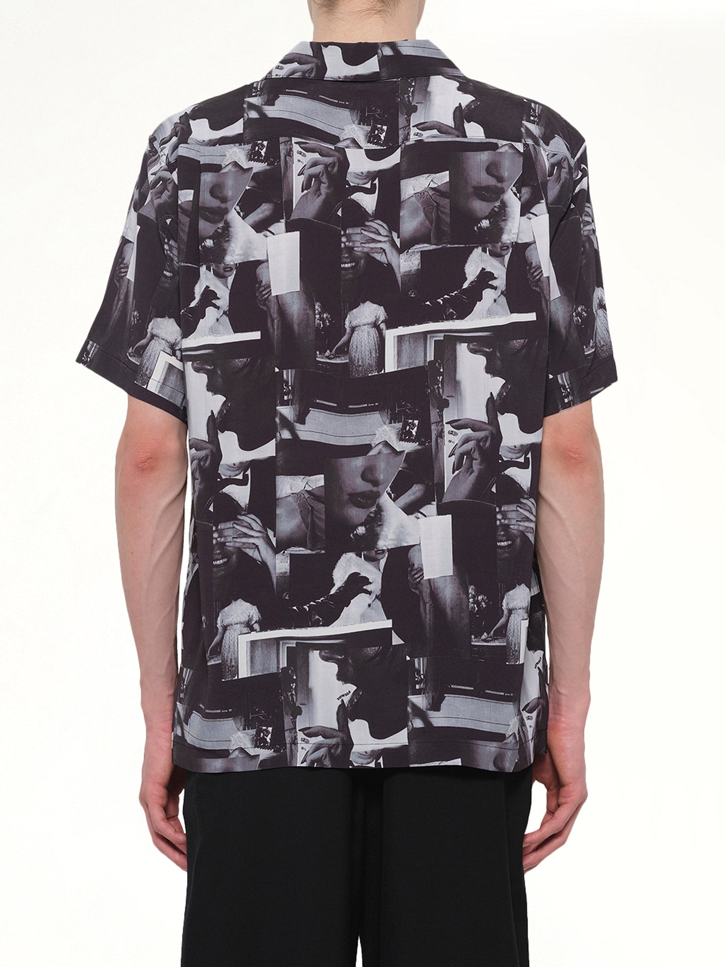 VOWELS Printed Still Shirt (Black)