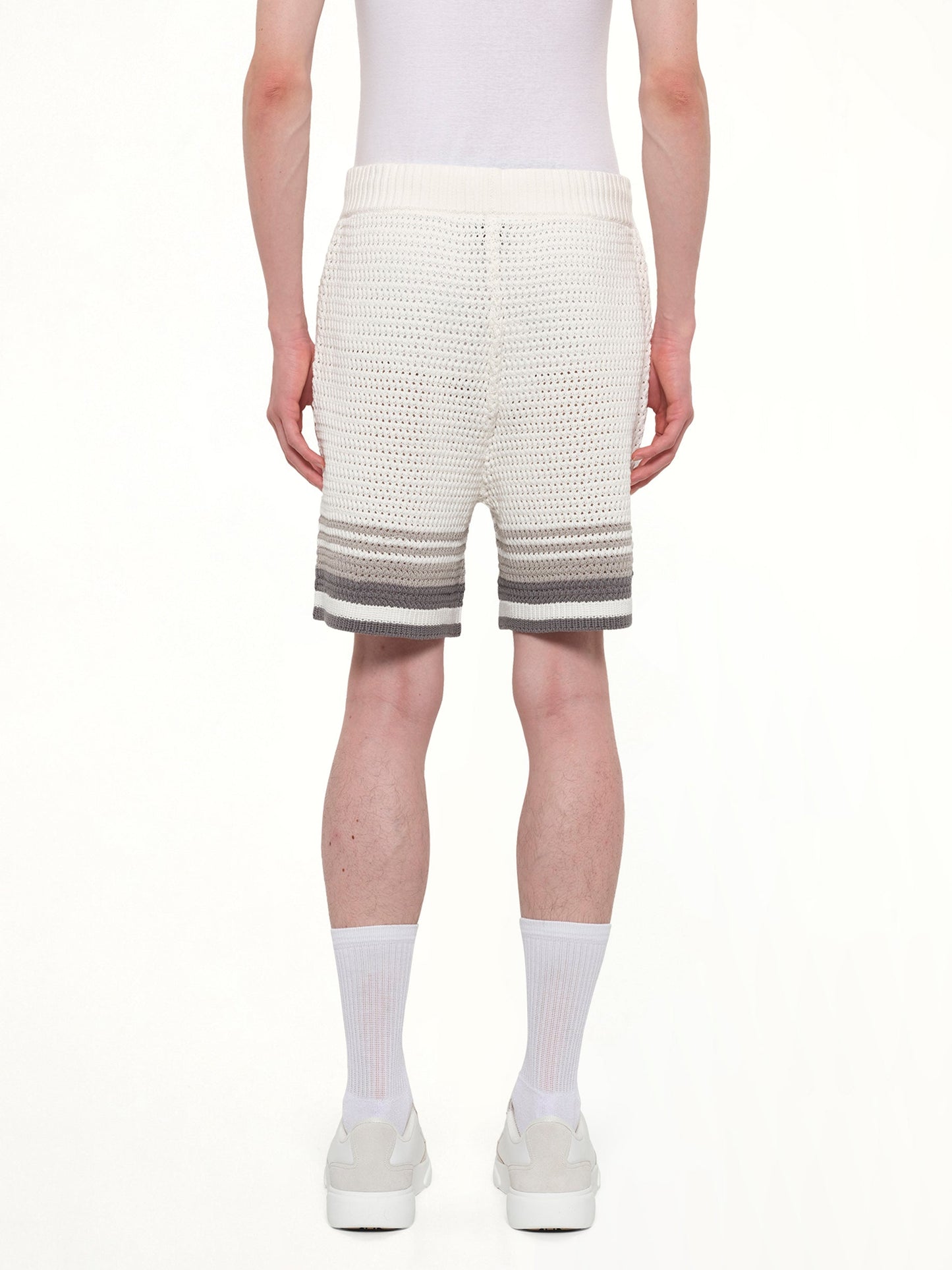 CASABLANCA Crochet Shorts (White)