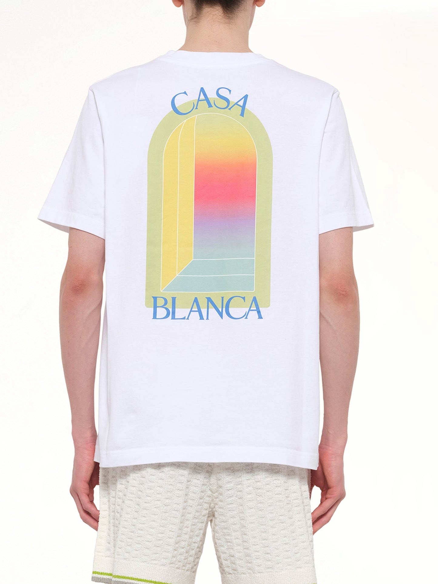 CASABLANCA L'Arche Classic T-Shirt (White)