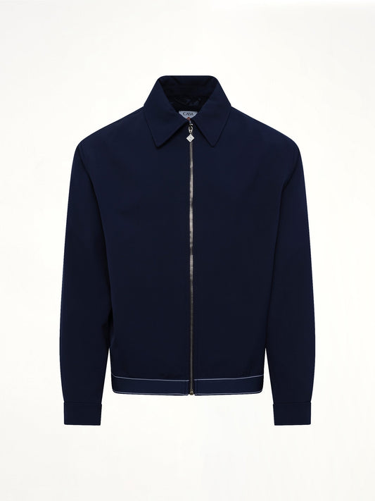 CASABLANCA Wool Sports Jacket (Navy)