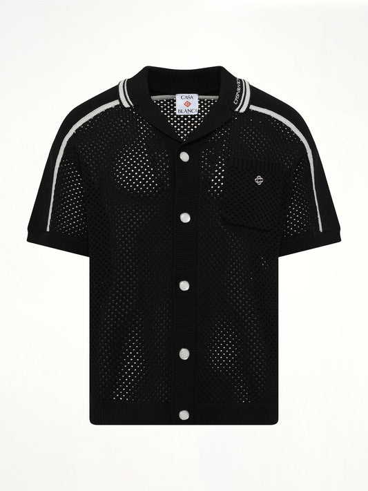 Casablanca Mesh Shirt (Black)