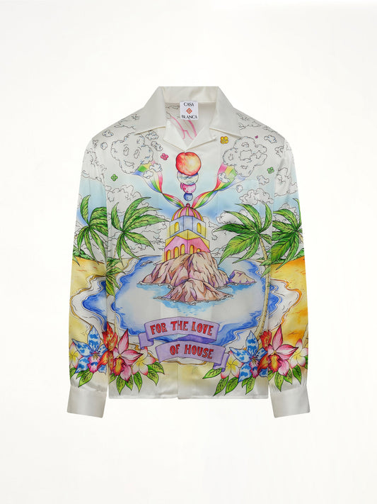CASABLANCA Better Days LS Shirt (White)
