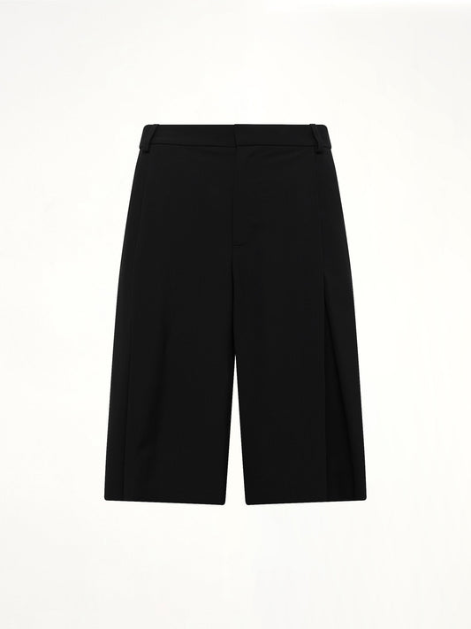 CASABLANCA Pleated Baggy Shorts (Black)
