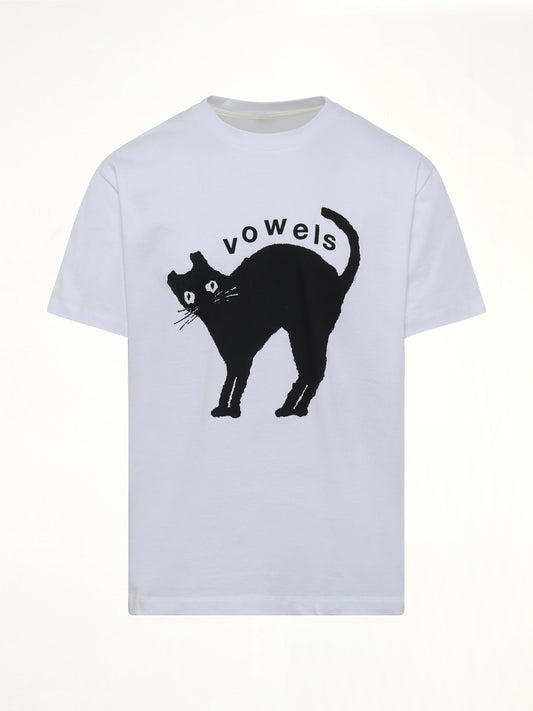 VOWELS Kitty T-Shirt (White)