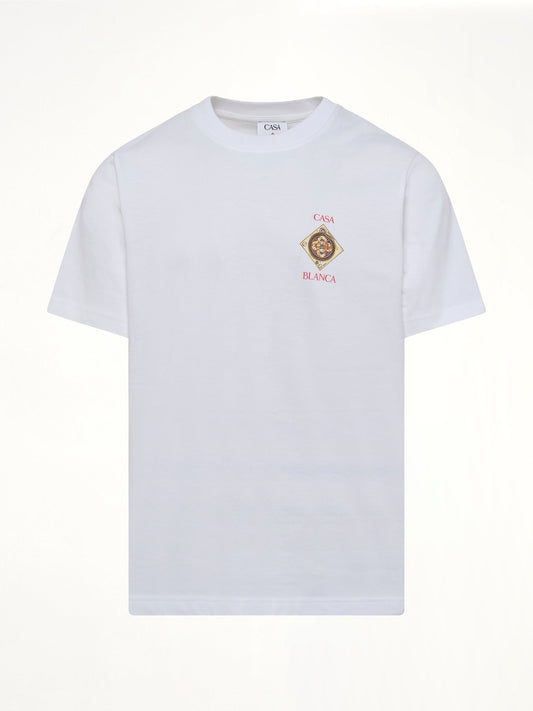 CASABLANCA Plafond Orne De Musique Classic T-Shirt (White)