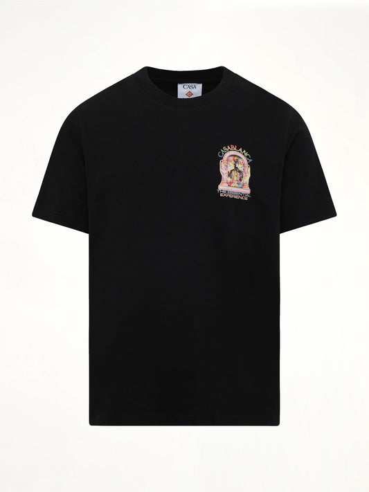 CASABLANCA The Essential Experience L'Arche Classic T-Shirt (Black)