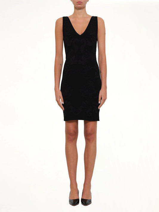 ALEXANDER MCQUEEN Mini Dress (Black)