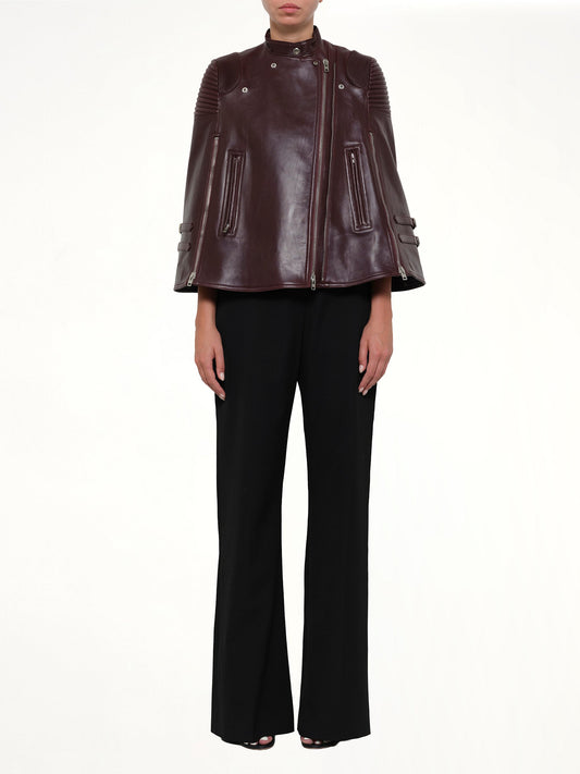 GIVENCHY Cape Biker (Burgundy)