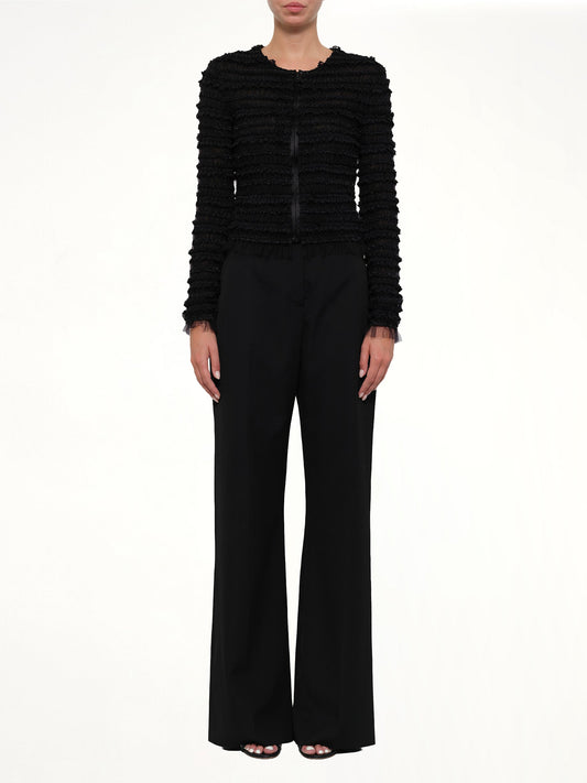 GIVENCHY Silk Jacket (Black)