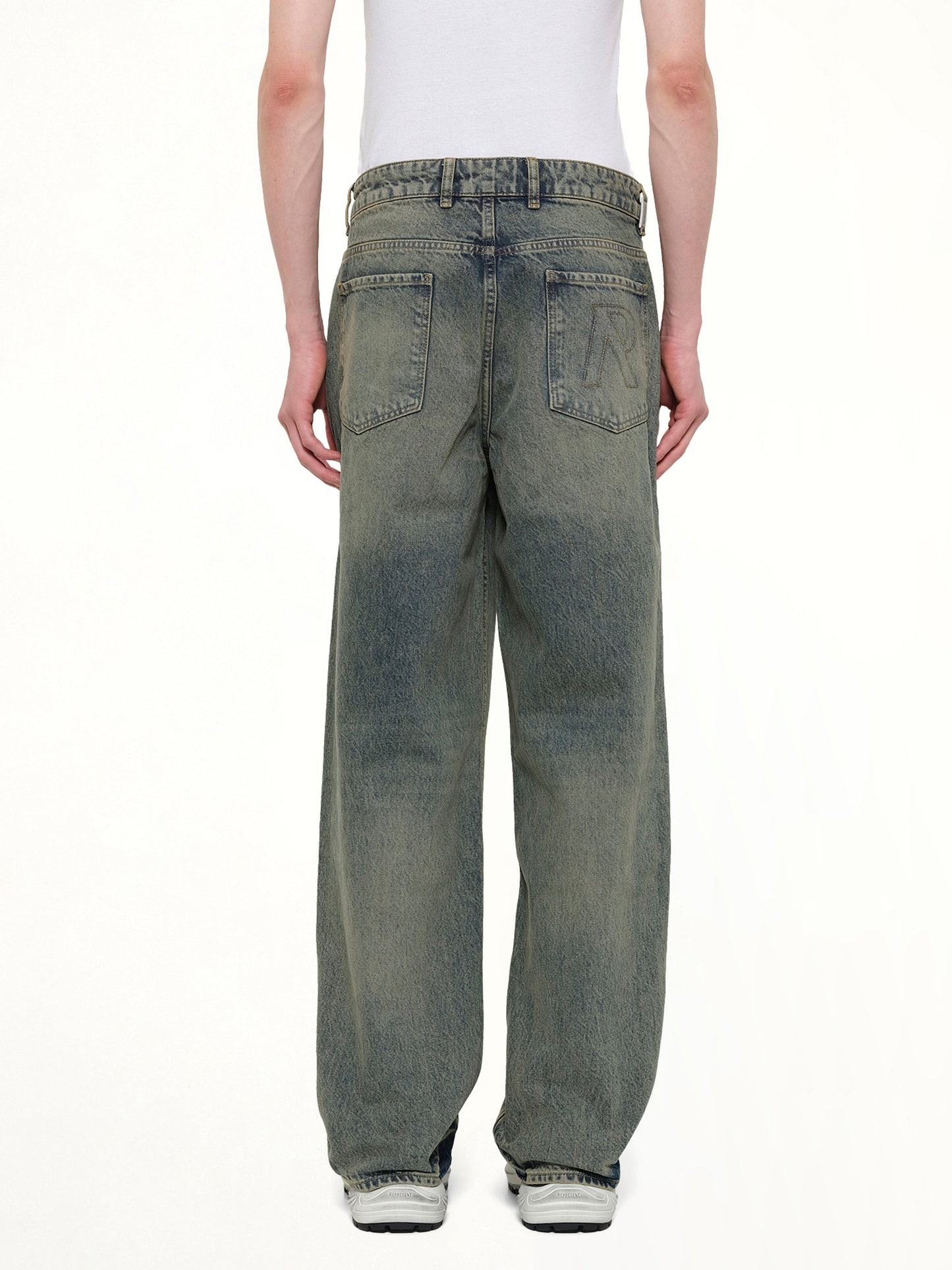 REPRESENT R3 Baggy Denim Pants (Blue)