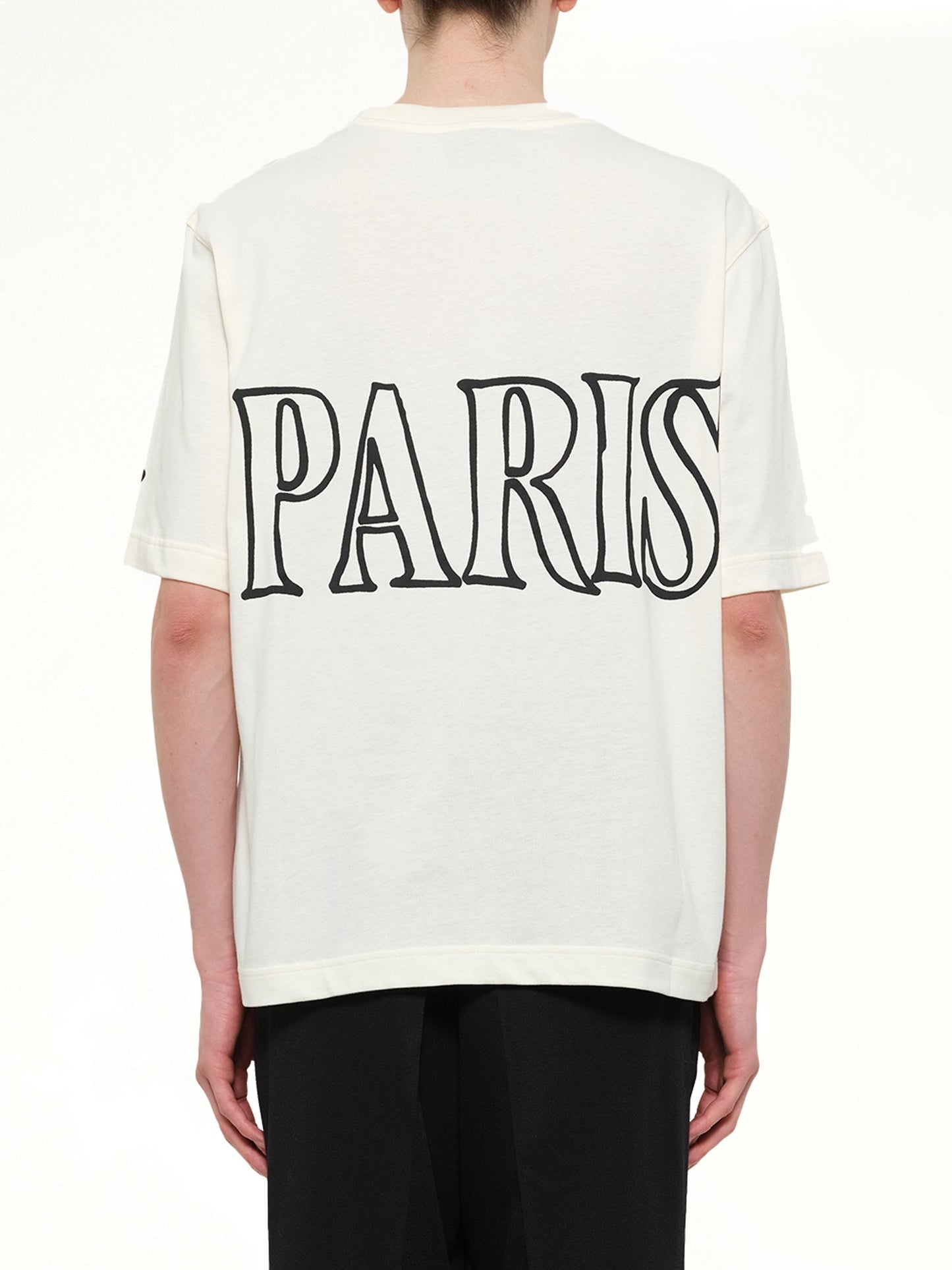 Ami Paris Boxy Fit T-Shirt (White)