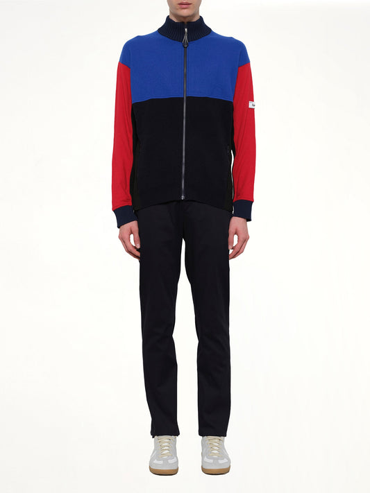 KENZO Colorblock Zip Jacket (Blue)