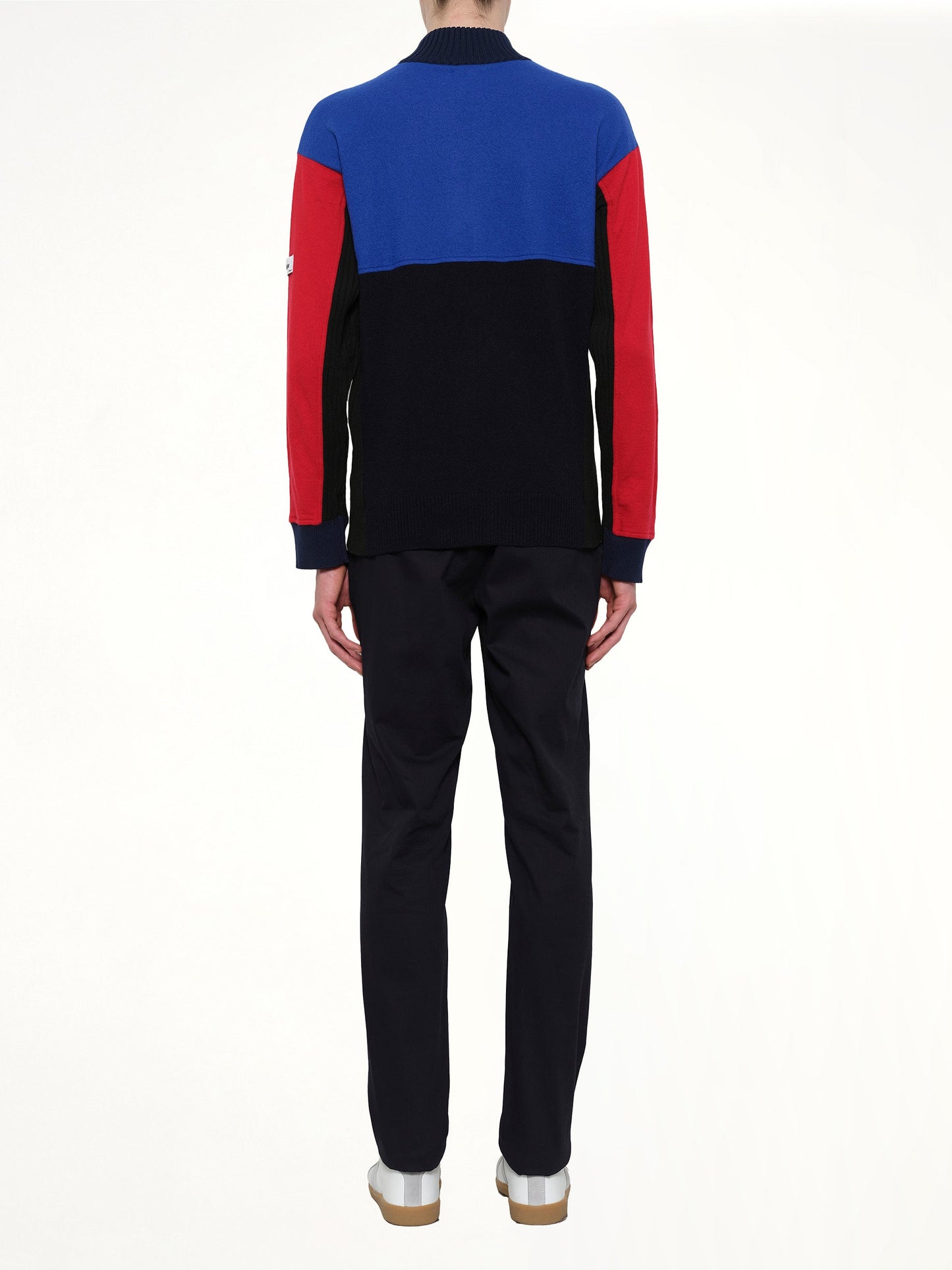 KENZO Colorblock Zip Jacket (Blue)