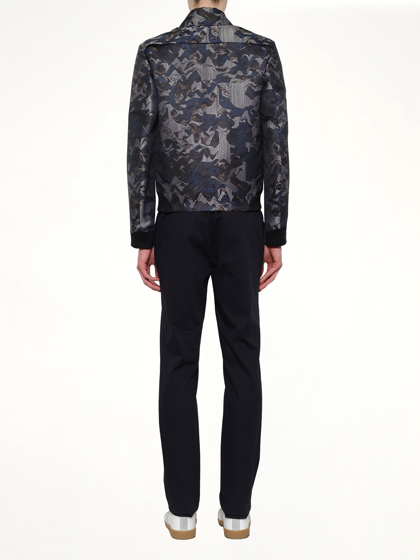 KENZO Jacquard Bomber Jacket (Blue)