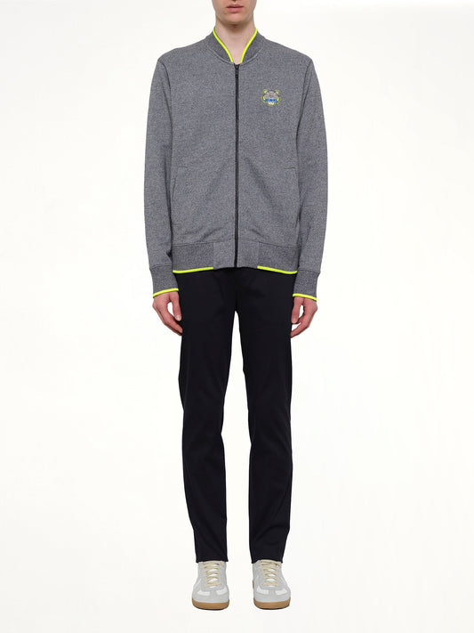 KENZO Tiger Zip Cardigan (Grey)