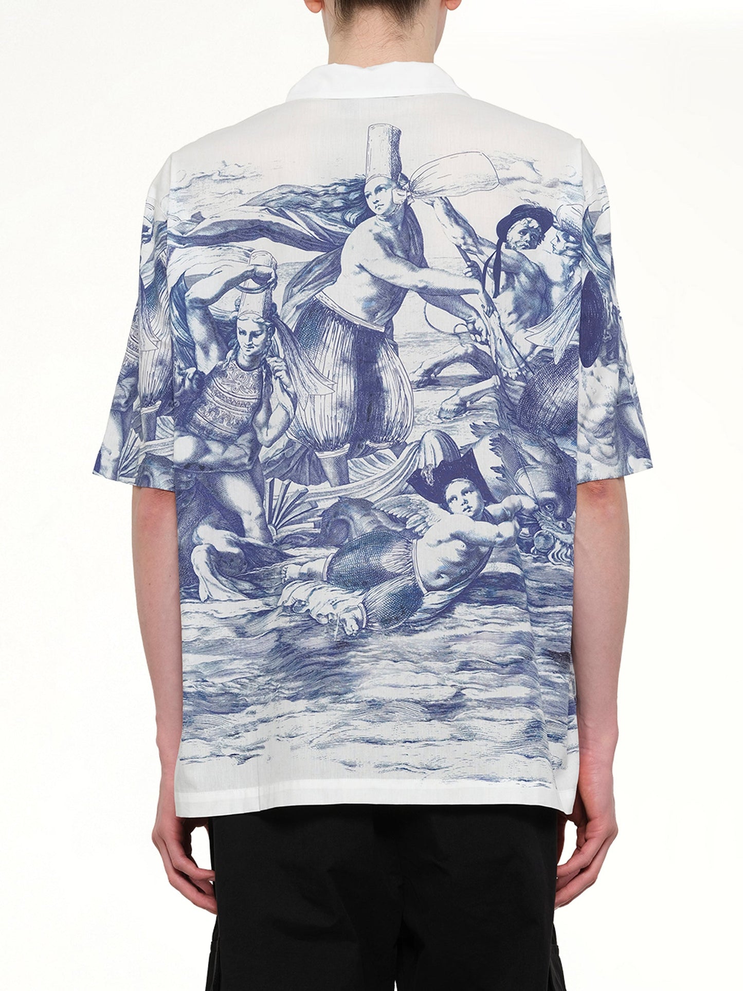 EGONLAB Breizh Print Cuba Shirt (Blue)
